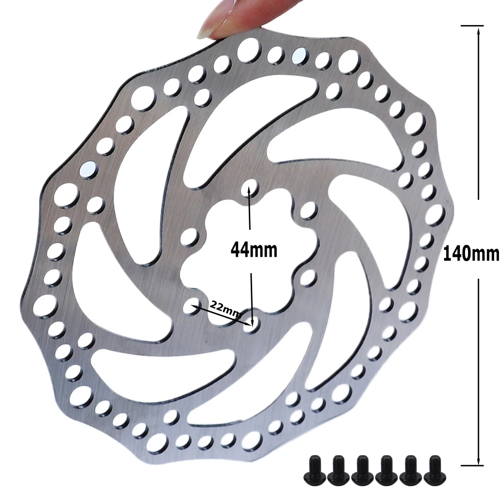 Лидер продаж дисковый тормоз с 3 отверстиями и 6 ротор 140 мм для электрического