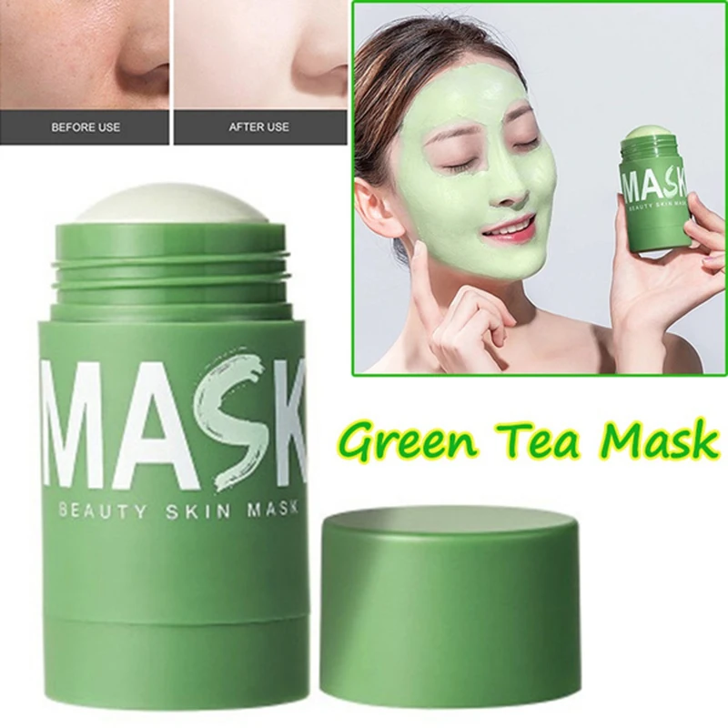 40g Deep Cleaning Face Mask Oil Control Moisturizing Hydrating Whitening Solid Mask Blackhead Remover Men Women Facial Skin Care