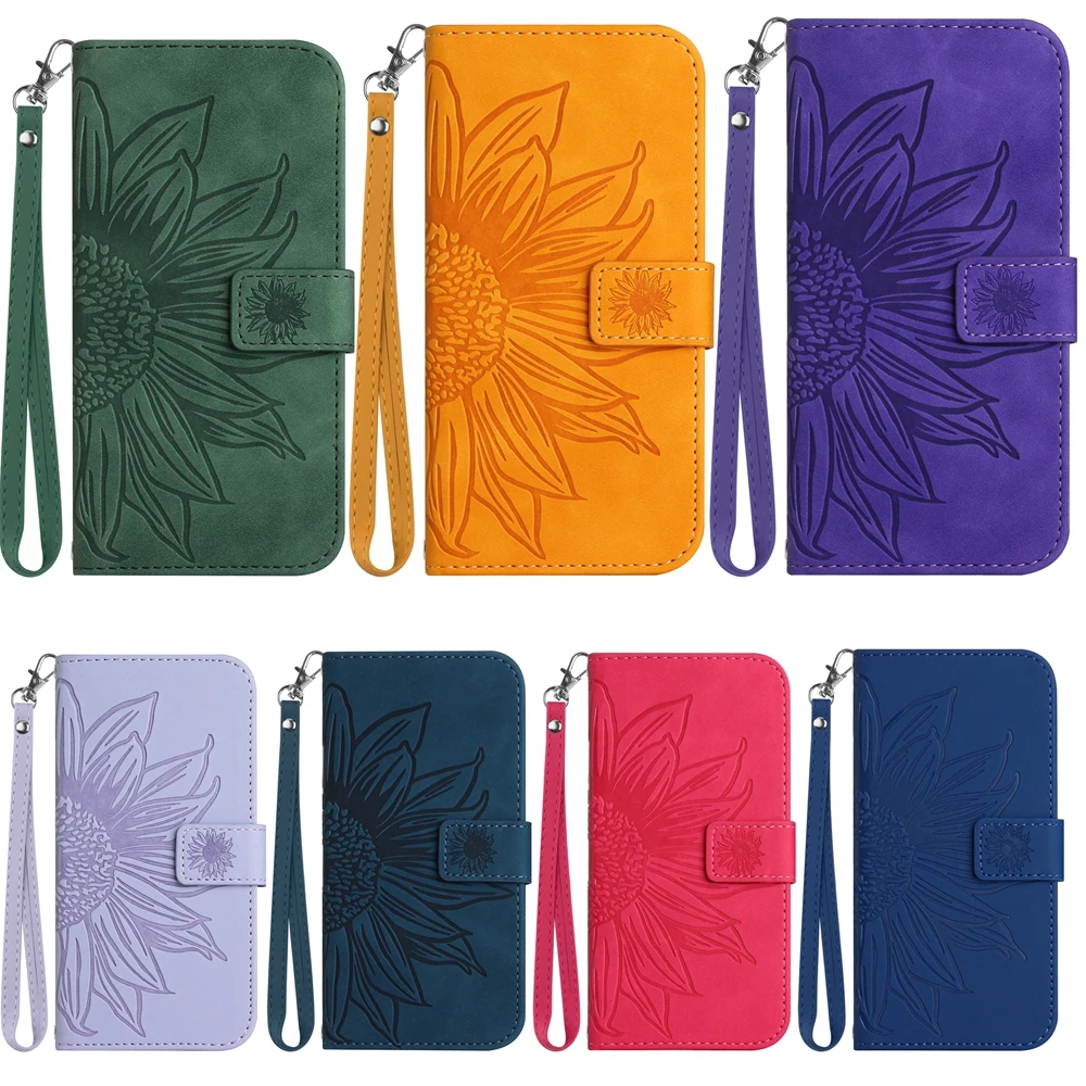 Чехол-книжка Funda S24 Ultra S23 FE для Samsung Galaxy A55 A54 A35 A34 A25 A24 A15 A14 A05S кожаный чехол-кошелек с