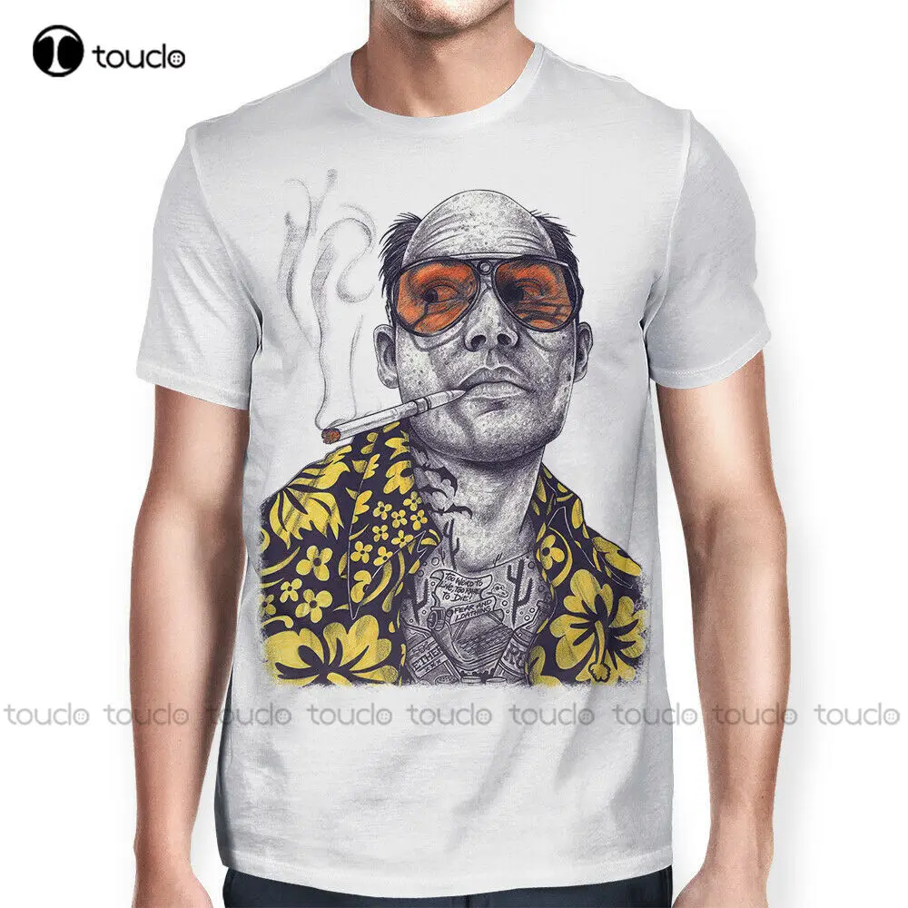 

Fear And Loathing In Las Vegas Raoul T-Shirt Johnny Depp Tee Dress Shirts For Men Fashion Tshirt Summer New Popular Streetwear