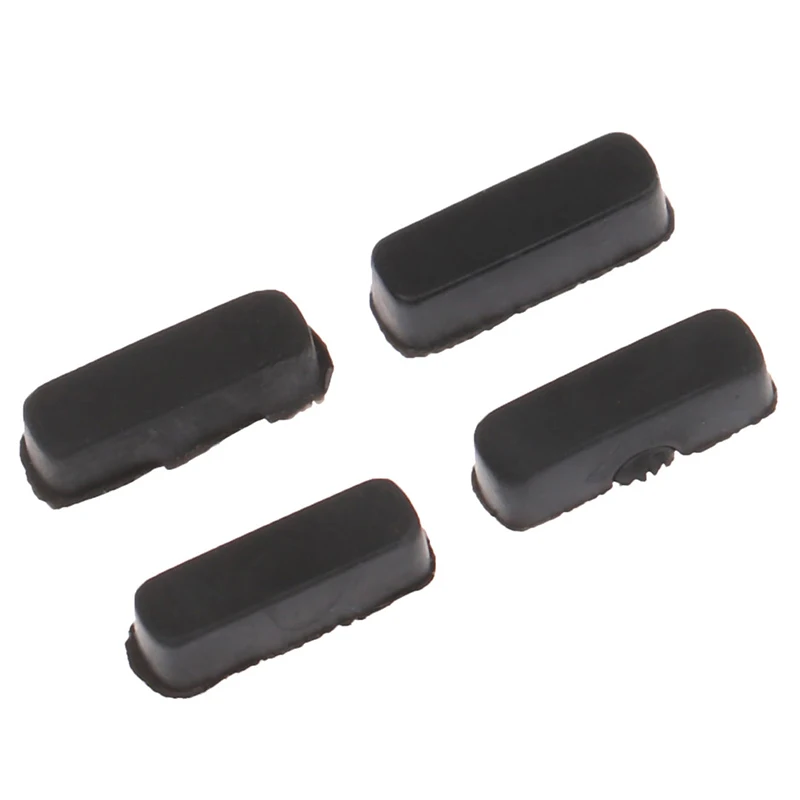 

4 шт./компл. Сменные черные резиновые накладки на резиновые ножки для BOX360 тонкий корпус Чехол резиновая заглушка