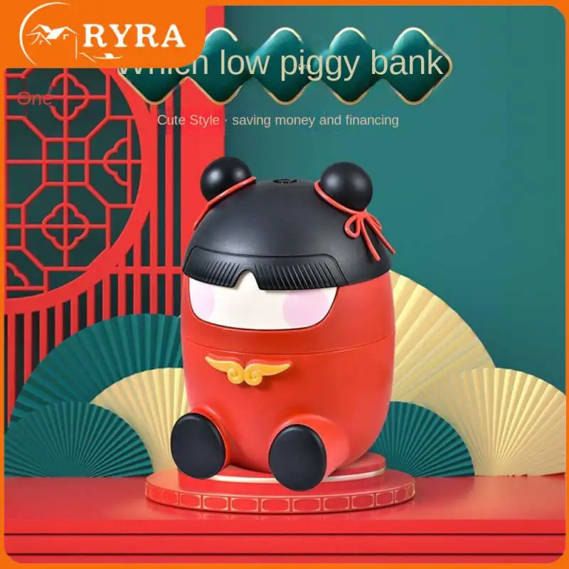 

Копилка, новый магазин в китайском стиле, копилка для хранения монет, для мальчиков и девочек, Копилка в китайском стиле, универсальная коробка для хранения, подарок