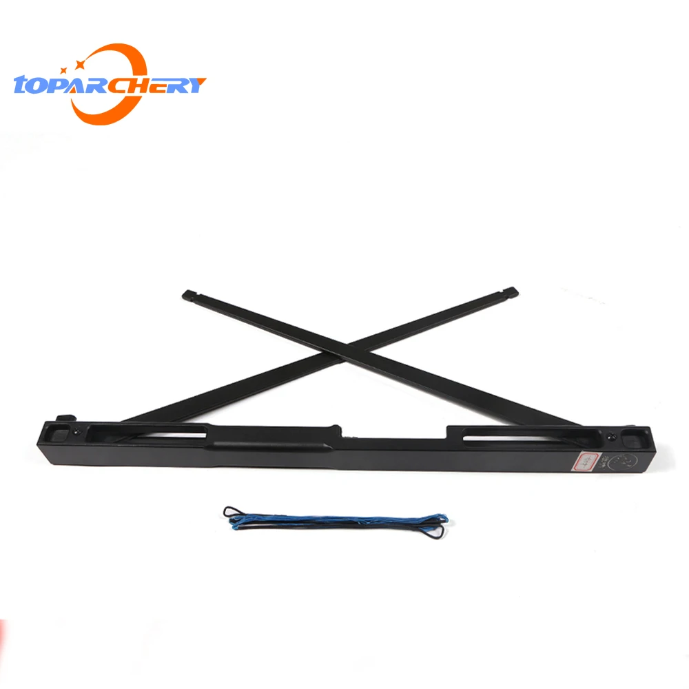 

Черный складной лук разборного типа 40-60 фунтов лук для охоты на открытом воздухе портативный Съемный складной лук плоский лук