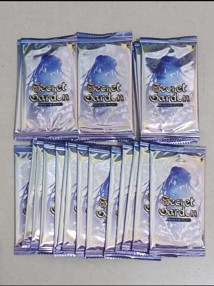 Коллекционные открытки с изображением богини из сериала загадочный сад женский