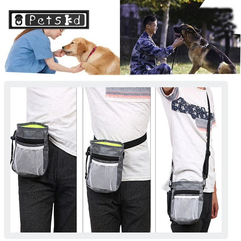 Посылка для дрессировки домашних питомцев Портативная сумка закусок из ткани