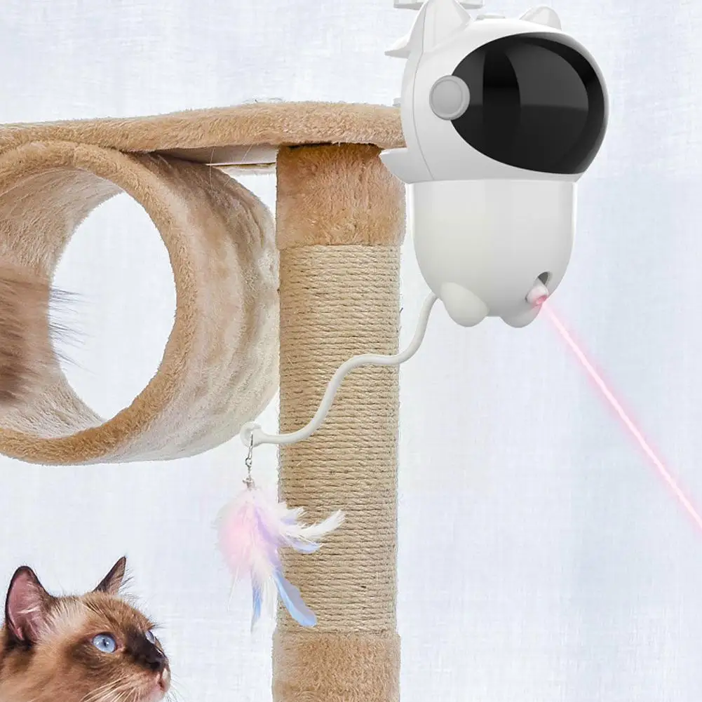 

Умные автоматические игрушки для кошек, интерактивные игрушки для домашних питомцев, светодиодная Лазерная игрушка для домашних кошек, аксессуары, портативная электронная игрушка для кошек для собак G1Z0