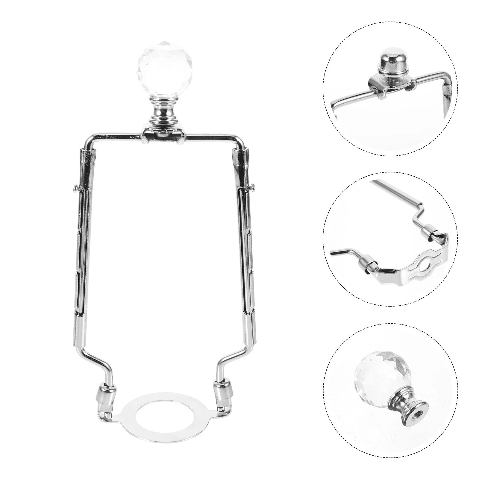 

Repair Kit Metal Bracket Lamp Replacement Parts Light Shade Material Harp Adapter