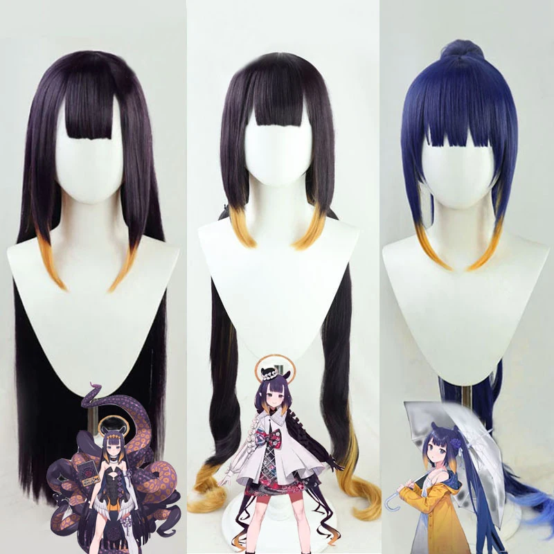

Anime wig VTuber Hololive Ninomae Ina’nis Hair Cosplay Costume