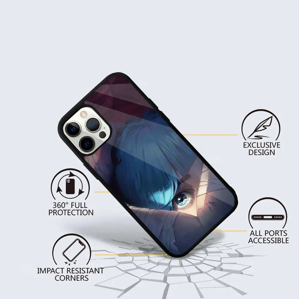 Arcane L-LeagueS of Legends Jinx Phone Case For iPhone 16 15 14 13 12 11 Plus Pro Max Mini Magsafe Magnetic Wireless Charging