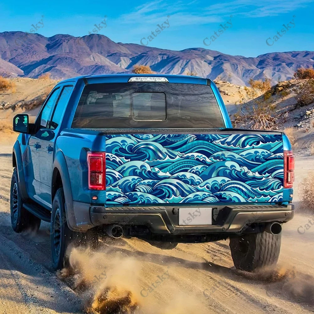 Обмотка для задней двери грузовика с японским рисунком универсальный материал