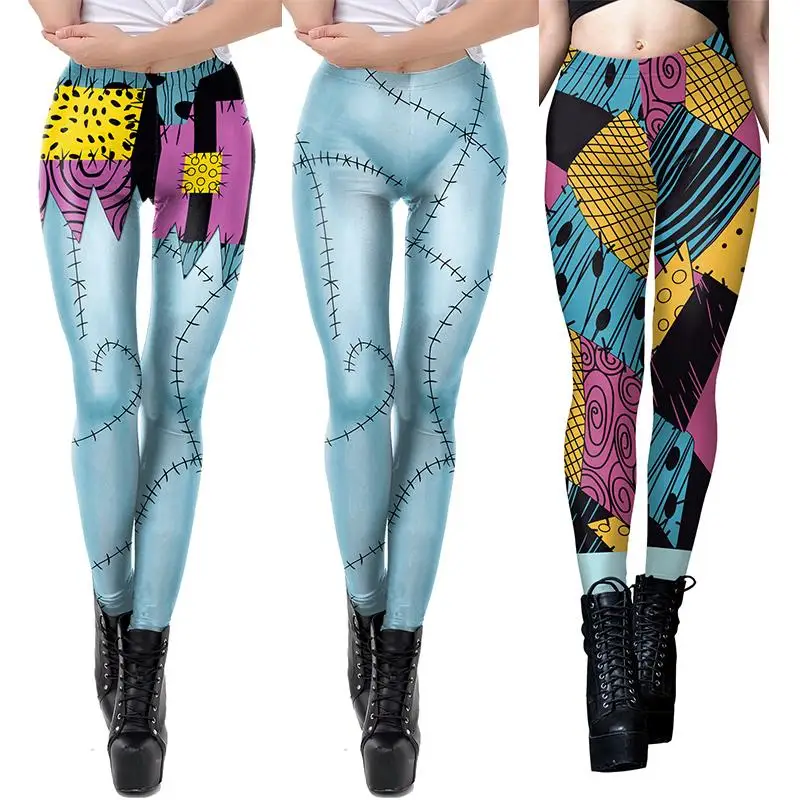 Рождественский костюм для косплея ужасов Салли смешные костюмы Хэллоуина с