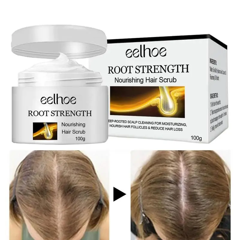 

Scalp Scrub Cream Deep-Cleansing Nourishing Hair Exfoliate Scrub Hair Growth Cream Exfoliatings Scalp Scrubber hair repair cream