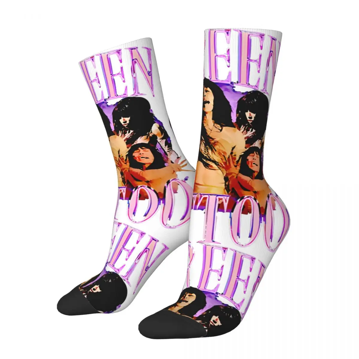 Счастливый Забавный конкурс песни Eurovision 2023 Швеция мужские носки в стиле ретро