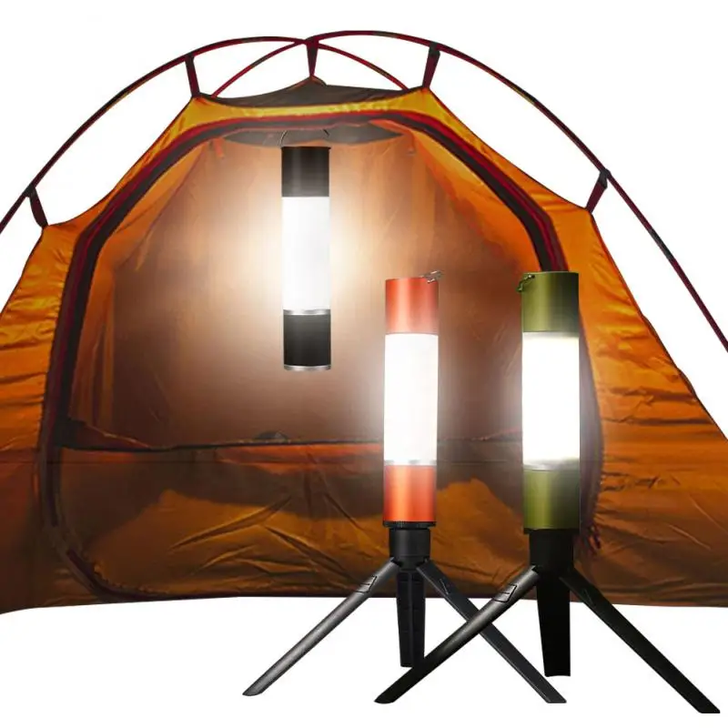 

Lantern Lanterna Rechargeable LED Portable Telescopic Flashlight Zoomable Hanging Torch Camping Tent Lamp Outdoor Night Light