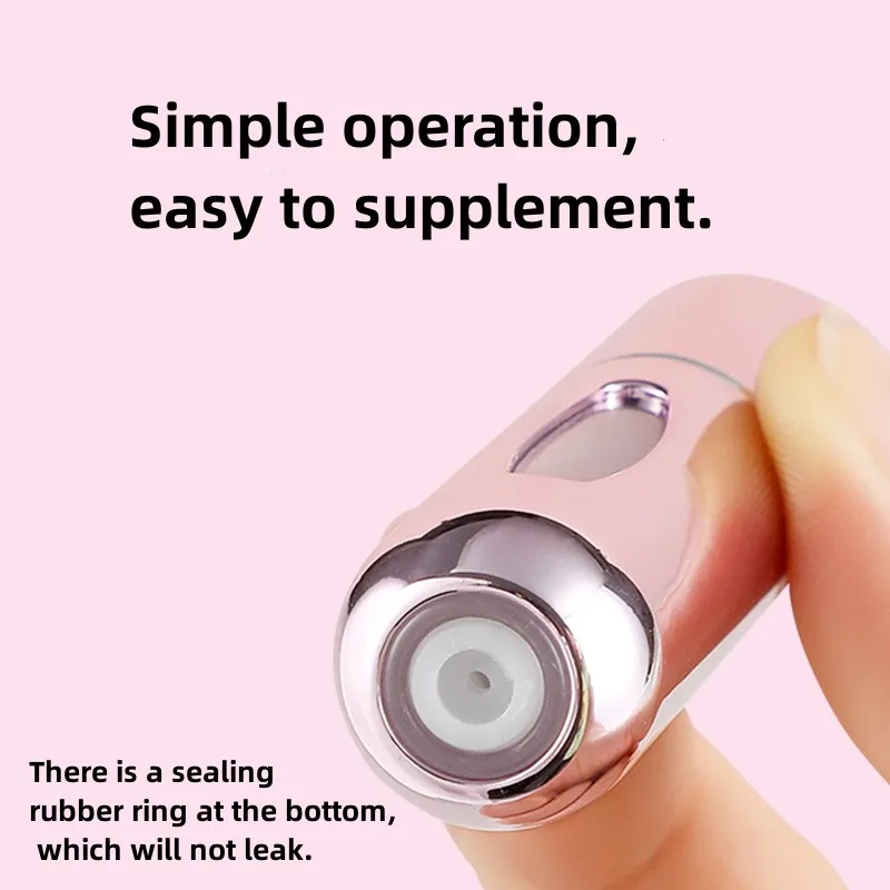 Портативный дорожный флакон-распылитель для духов 5 мл с инструментами ухода за