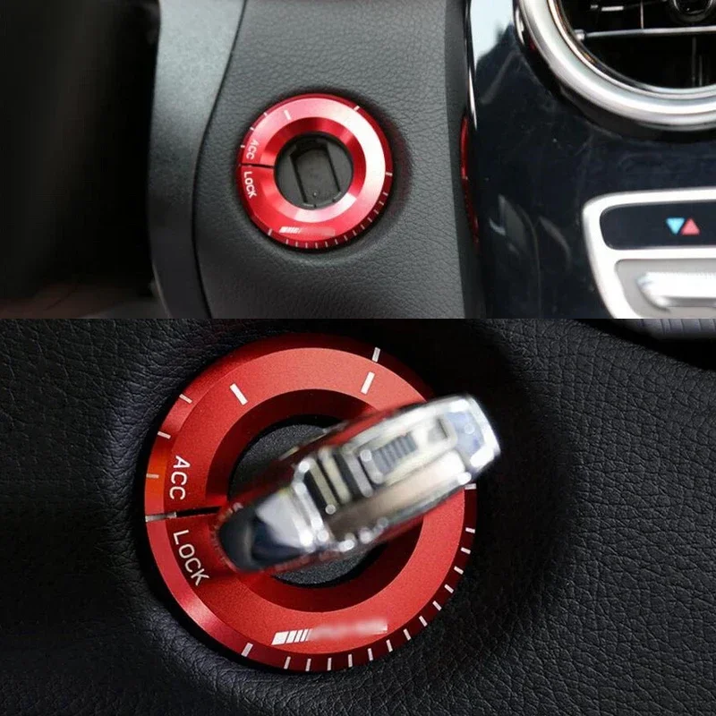 Автомобильный ключ зажигания кольцо Переключатель Наклейка для Volkswagen VW GOLF 4 5 6 7