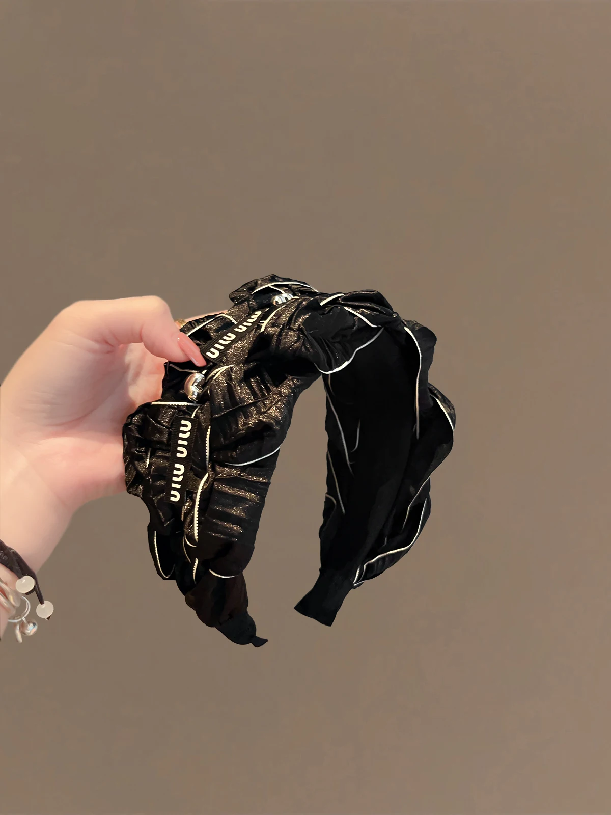 Ретро Western Sle Twist широкая заколка для волос женская повязка новинка 2024 высокая