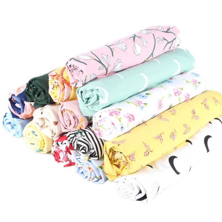 Новинка шифоновая ткань 100*150 см цветочный принт мягкое платье из Жоржетта/одежда