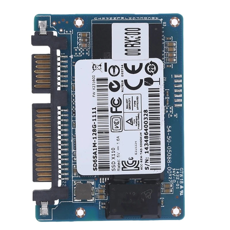 

Полутонкий 128 Гб SSD Внутренний твердотельный накопитель Высокопроизводительный Жесткий диск для ноутбука ПК компьютера ноутбука DXAC