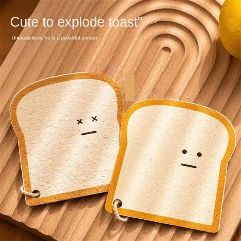 

Compressed Toast Sponge Scouring Pad Kitchen Bowl Dishwash Clean Scrub Cleaning Pads For Household Washing Supplies