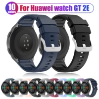 silicone sport watch strap for huawei watch gt 2e original smart watch band replacement huawei gt2e wristband 22mm bracelet belt