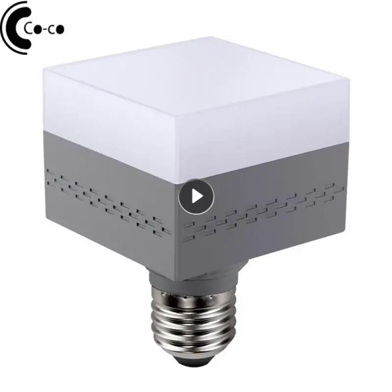 

Квадрасветодиодный Светодиодная лампа E27, вращающиеся кубические LED лампы высокой яркости для дома, 38/28/18/13/9 Вт