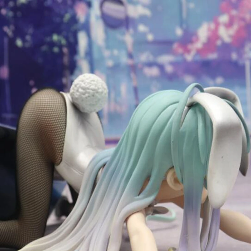 

Car phone holder cartoon hand-made black stockings bunny girl anime character doll sexy girl navigation stand Car decoration