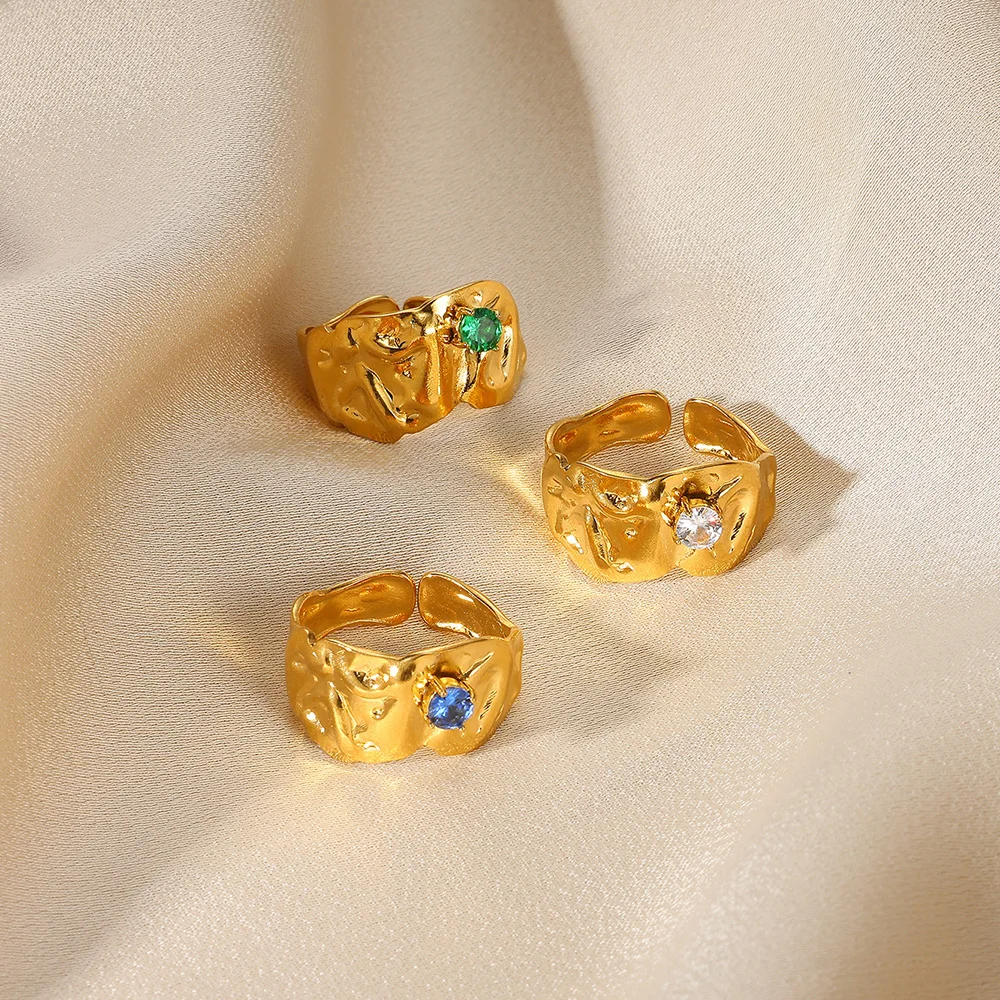 Фото Кольцо с бантиками, кольца Anillos с искусственным жемчугом для женщин, открывающиеся ювелирные изделия из нержавеющей стали, новинка 2025, изысканные подарки на помолвку №3
