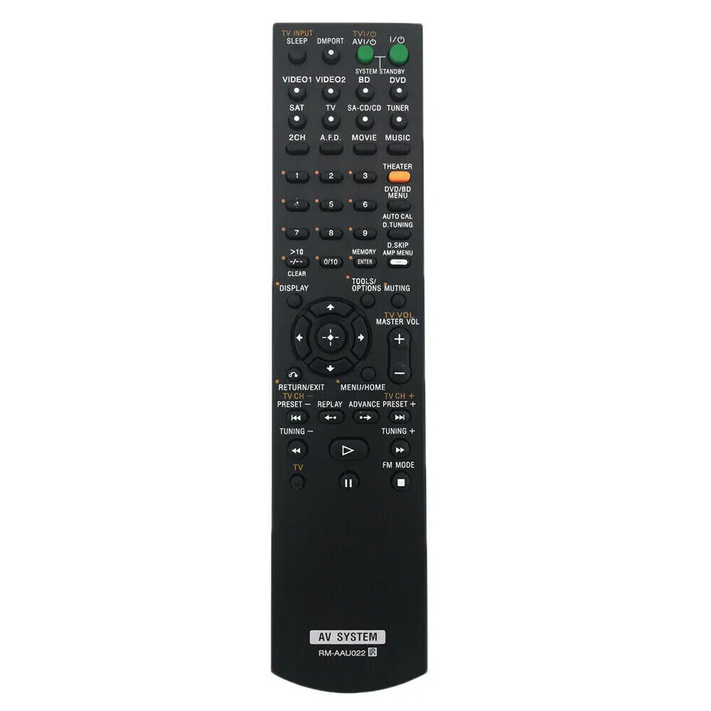 Новая модель для Sony Audio Video Remote Control AV STRDG720 RM-AAU022