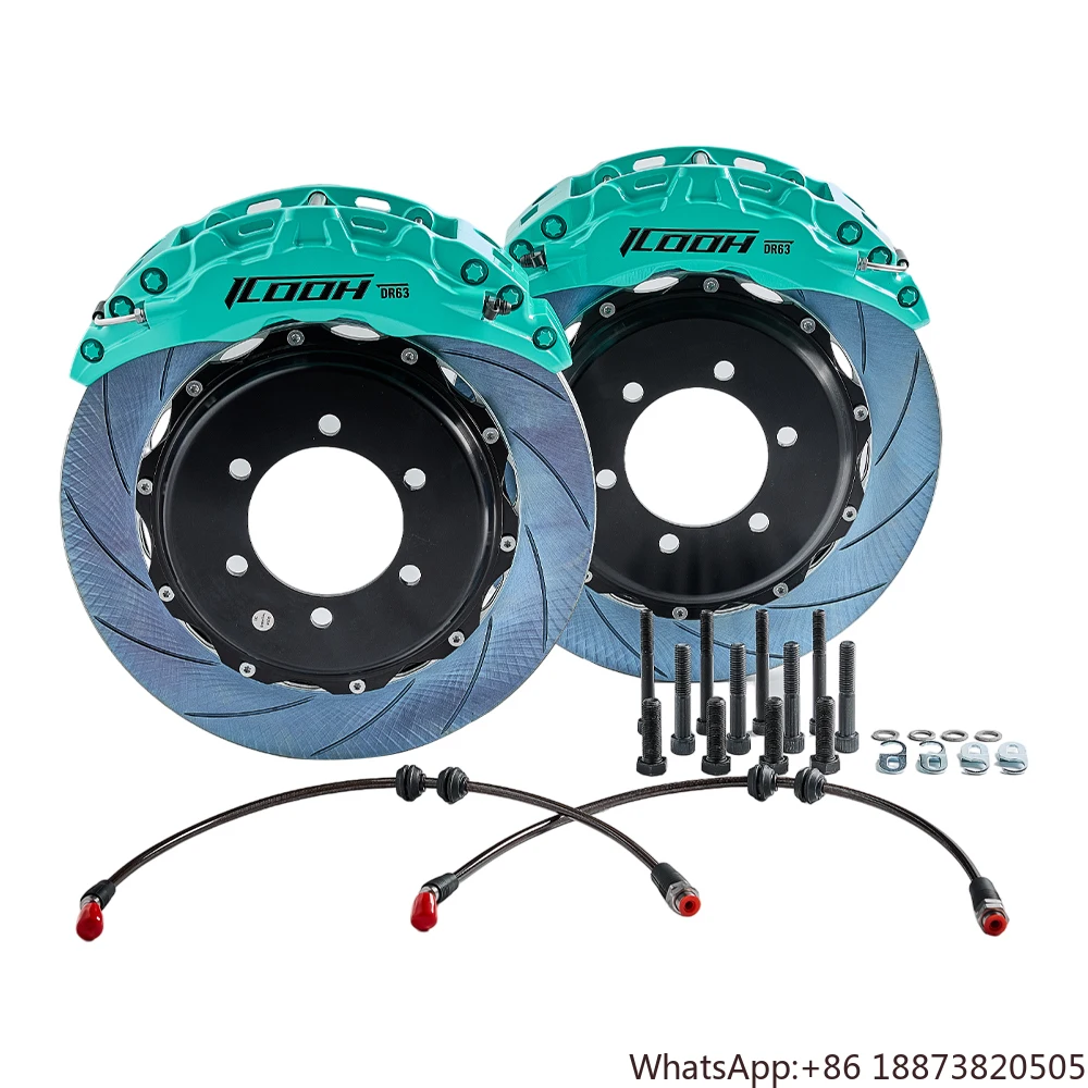 ICOOH High Performance Dr6 6pistons Racing Большие тормозные комплекты 330/345/355/378 мм Размер ротора