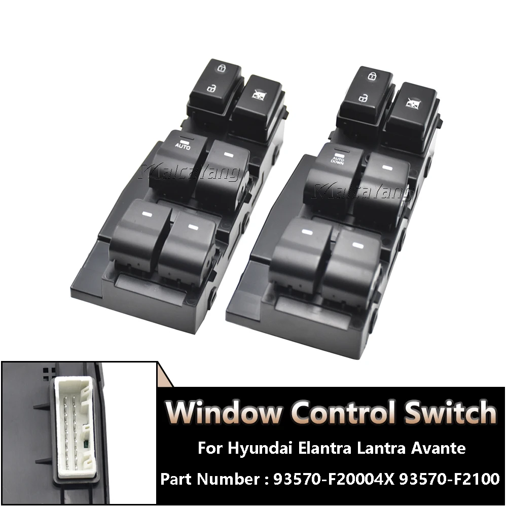 

Переключатель окон 93570-F20004X для Hyundai Elantra Avante Lantra 2017-2020