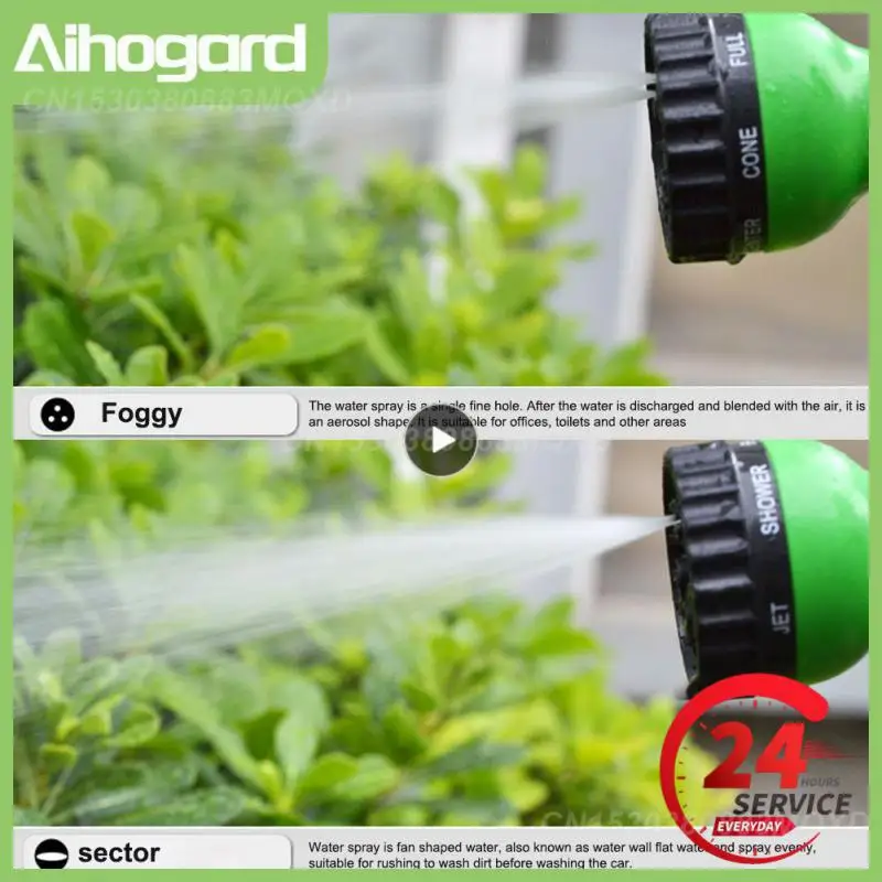 Multifunctional Sprinkler Plastic Garden Buildings Water Spray Gun Garden Watering Blow Head Water Gun Sprinkler Nozzle