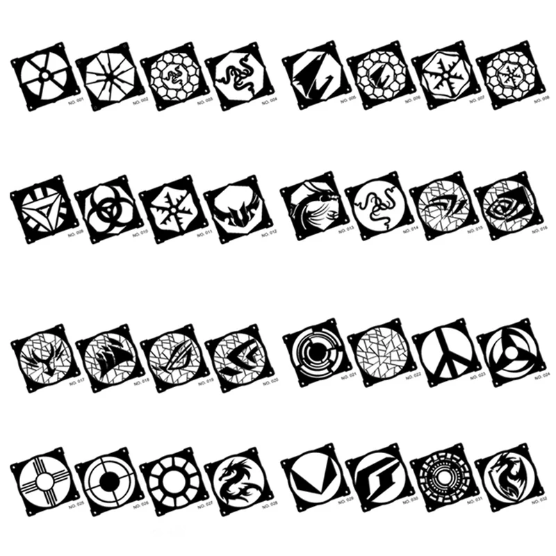 3 шт./партия, крышка вентилятора для ПК, 12 х12 см