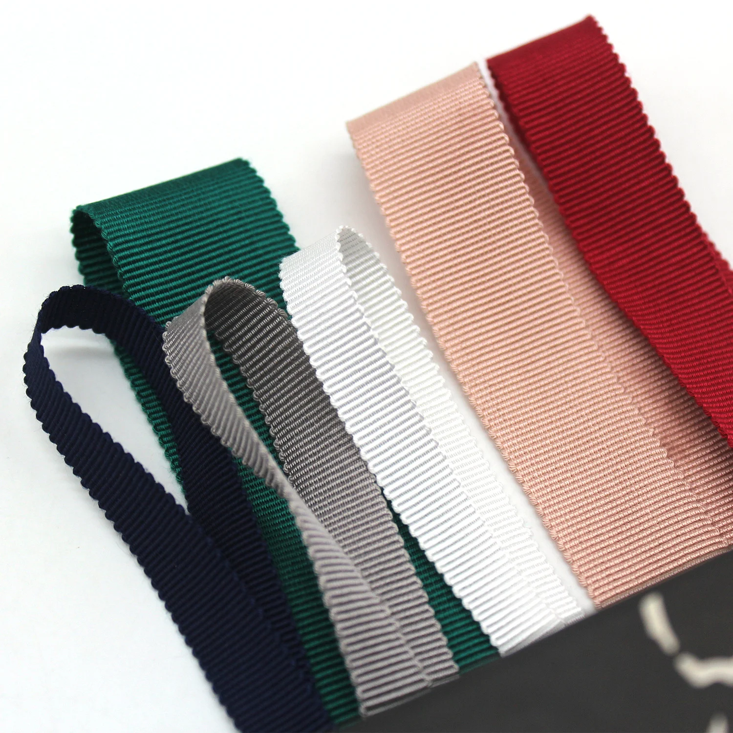 5 YardsLots Rayon Petersham Ribbon High Quality For Wedding Crafts Hairbows DIY 38 58 1 Red White Black (art.: 3920ca4c8cfcb) - 3920ca4c8cfcb