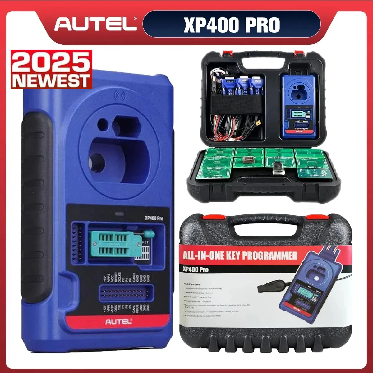 

Autel XP400 PRO XP400P Иммобилайзер-чип-программатор XP400pro Работает с Autel IM508/IM608PRO/IM100/IM600