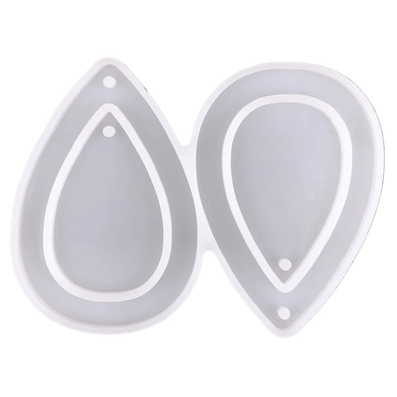

Water Drop Shaped Earrings UV Epoxy Resin Mold Handmade Necklace Keychain Pendants Silicone Mould DIY Crafts Mould