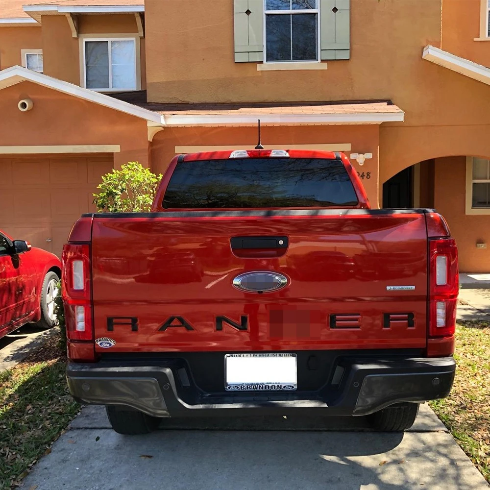 Наклейки на дверь багажного отделения 3D ABS для Ford Ranger 2019 2020 | Автомобили и