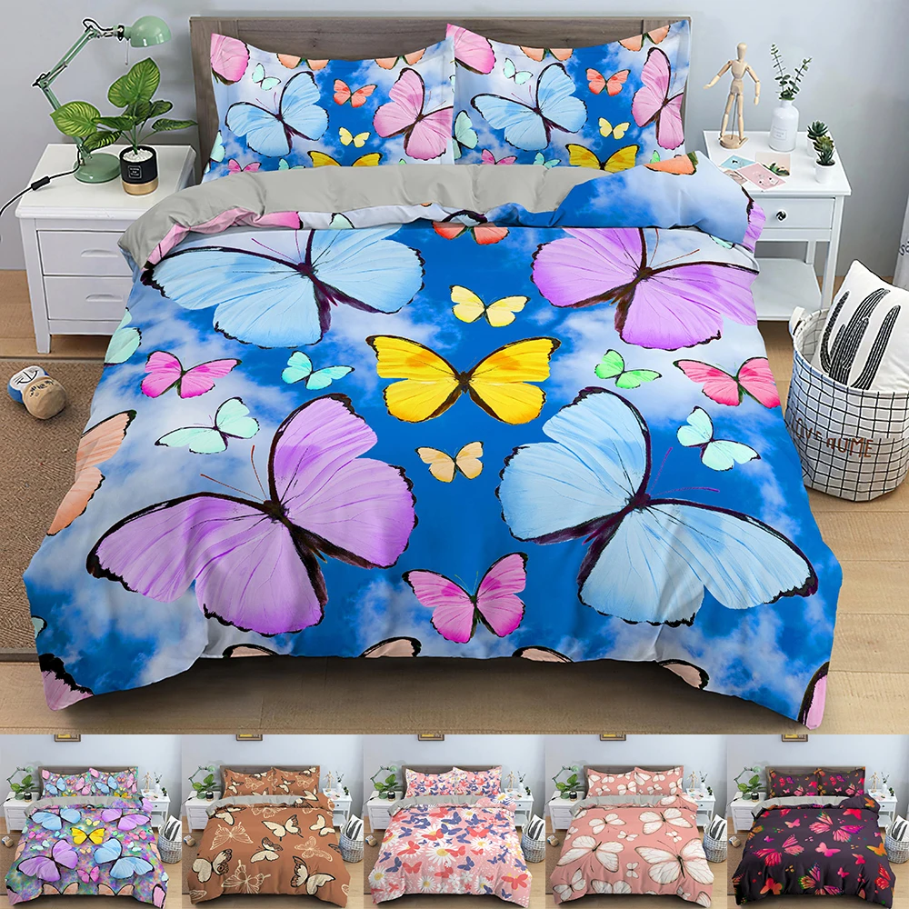 

Комплект постельного белья с 3D рисунком, 2/3 шт.