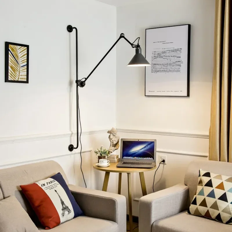 Современный дизайнерский креативный длинный полюс с поворотным кронштейном