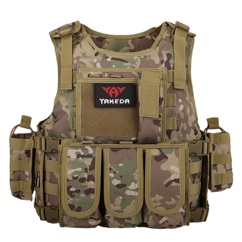 

MC EMR Camo Molle Airsoft Tactical Vest Plate Carrier Swat Fishing Hunting Paintball Military Army Armor Police Vest