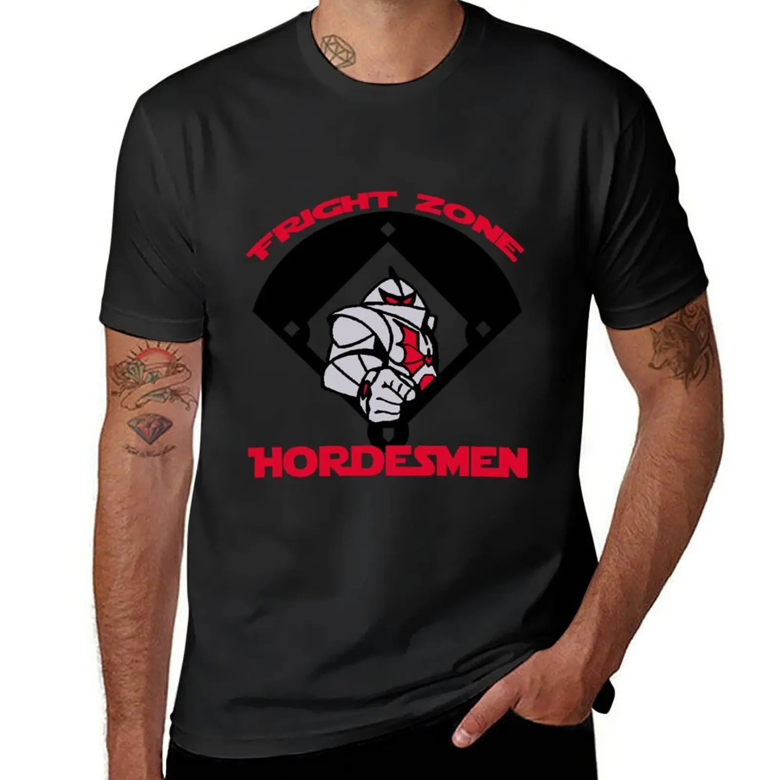 Мужская футболка Fright Zone Hordesmen корейская модная