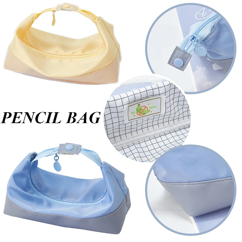

School Pencil Case For Students Colored Pen Bag Large Capacity Pencil Case Cute Storage Pen Pouch Stationery