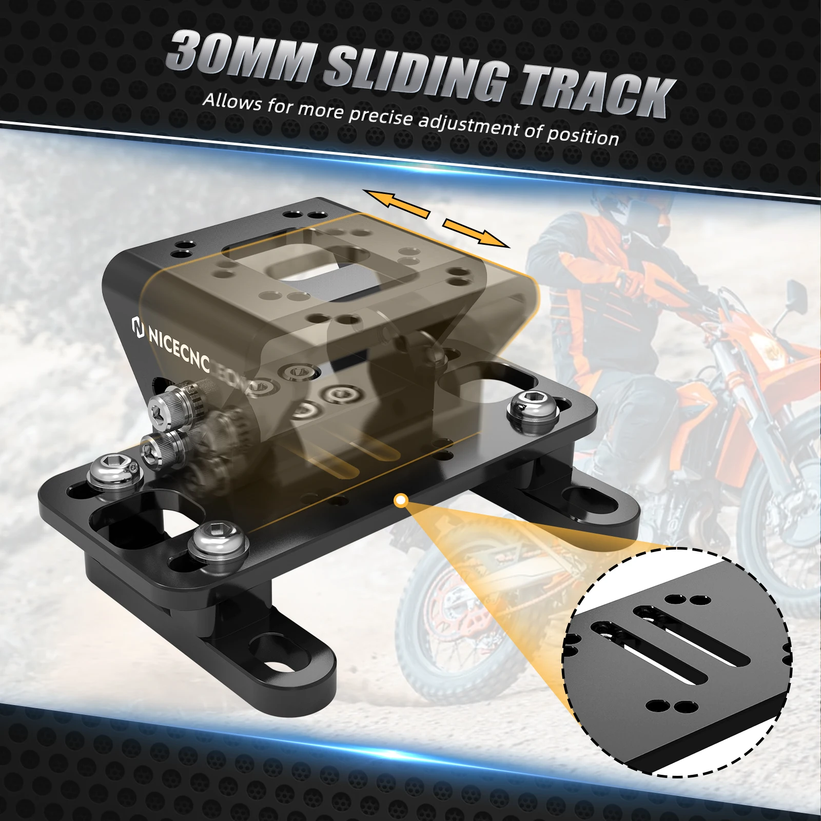 Для Husqvarna 701 Enduro Supermoto 2016-2023 901 Norden 2022-2023 TE300 FE450 2014-2024 Регулируемый кронштейн для