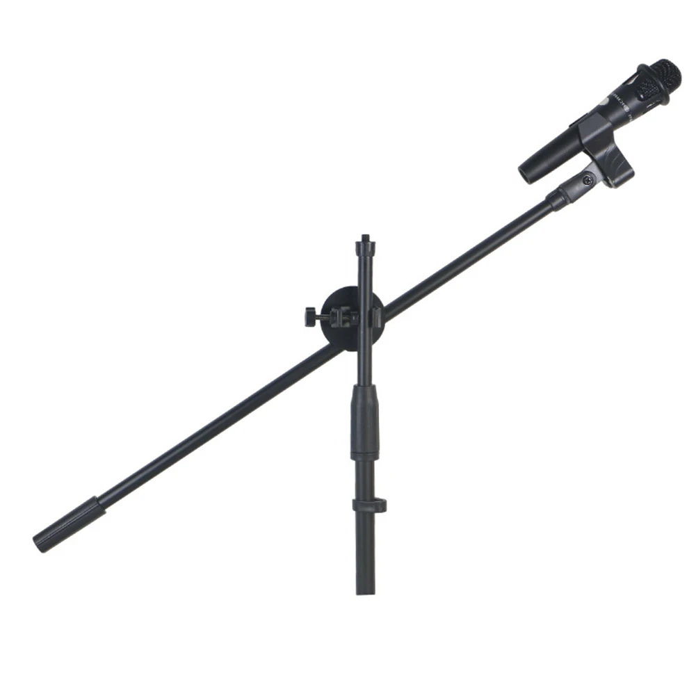 

Tripod Stand Boom Arm Microphone Video Live Metal+Plastic Mic Clip Microphone Stand Rotating Adjustable Boom Arm
