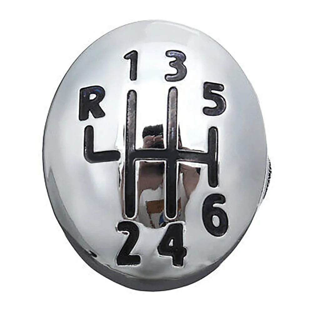 

For Renault Clio Megane Scenic Gear Knob Cap High Quality Plastic Shift Knob Chrome Replacement 1 Pcs Accessories
