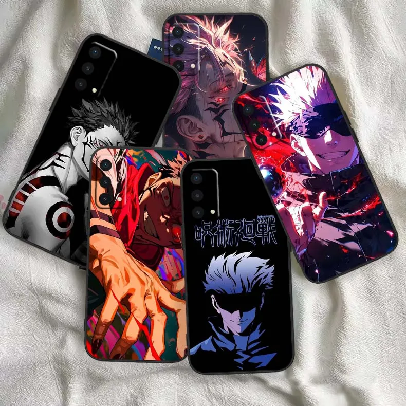 Фото Чехол для телефона с изображением аниме Jujutsu Kaisen для OnePlus 15, 15R, 15T, 13T, 13S, 13R, 12, 13, 11R, 11, 10, 10T, 10R, 9R, 9, Ace, 6, 5, 3v, 3 Pro №1