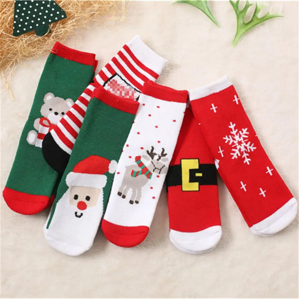 

1 пара, Детские хлопковые носки в полоску