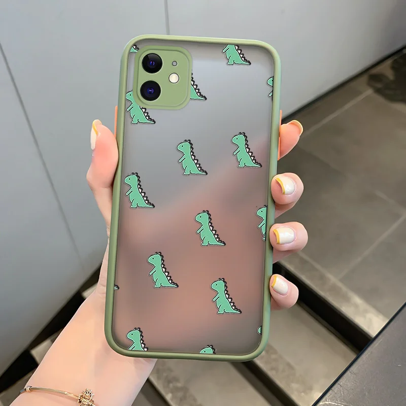 

Precise Animal Pattern Case For Samsung Galaxy S10 S20 S21 S9 S8 A22 A03 Plus Lite 5G Phone Case Shockproof Armor Matte Phone