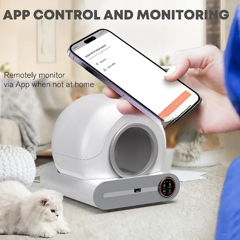 Автоматический ящик для кошачьего туалета интеллектуальное управление