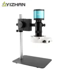 YIZHAN Новинка 4K 48MP HDMI USB цифровой видео монокулярный микроскоп камера и непрерывное увеличение Объектив C-Mount со светодиодсветильник кой Инструменты для ремонта